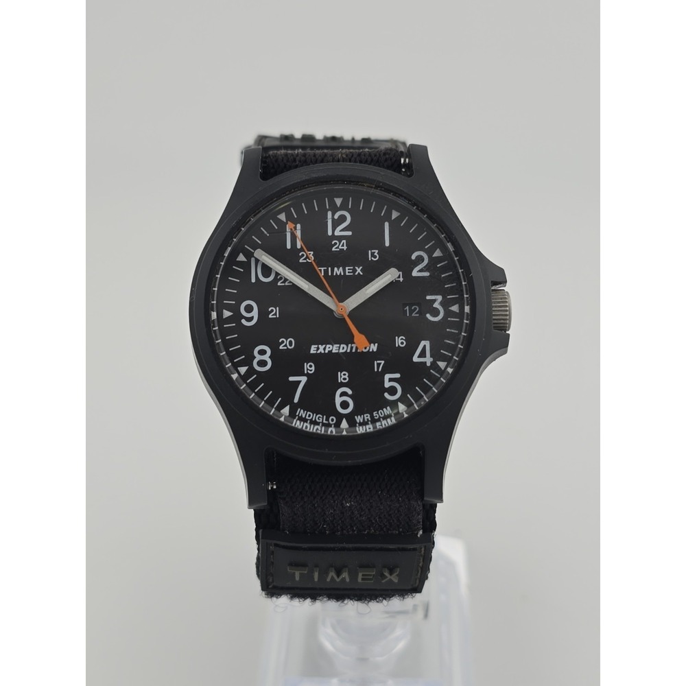 Timex Expedition WR 50M Indiglo 40mm Wrist Watch TW4823800 - New Battery